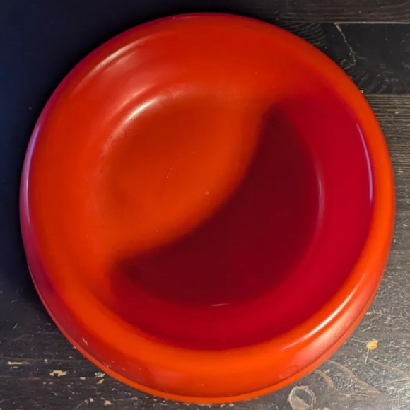 Dr Dolittle 2 Eddie Murphy 2001 Movie Promotional Item Red Plastic Dog Bowl Rare - Picture 3 of 4